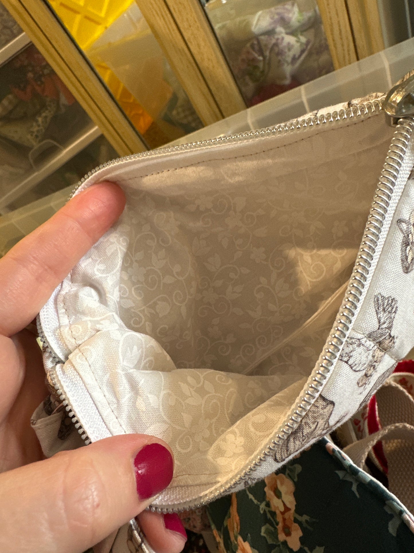 Phone wallet with wristlet 