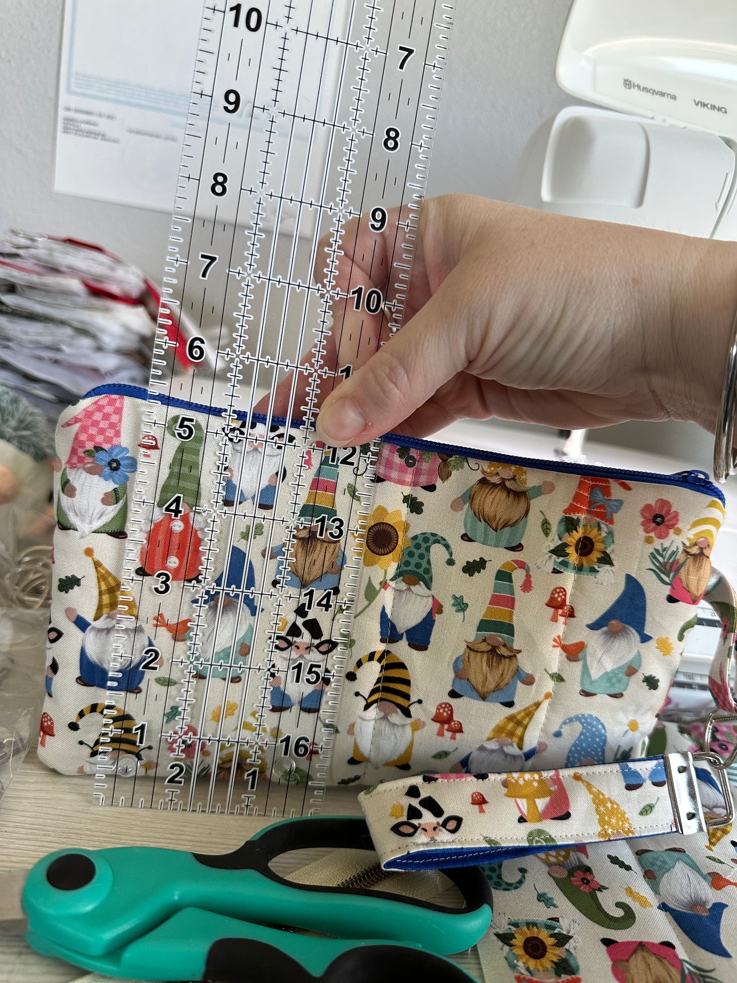 Phone Wallet with matching Wristlet