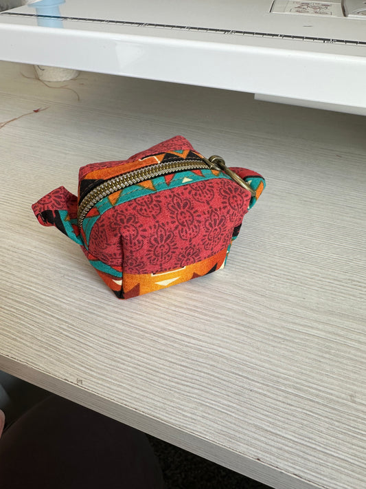 Imperfect Little Cube and wristlet