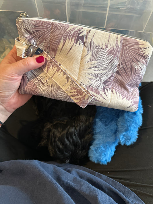 Phone wallet with wristlet