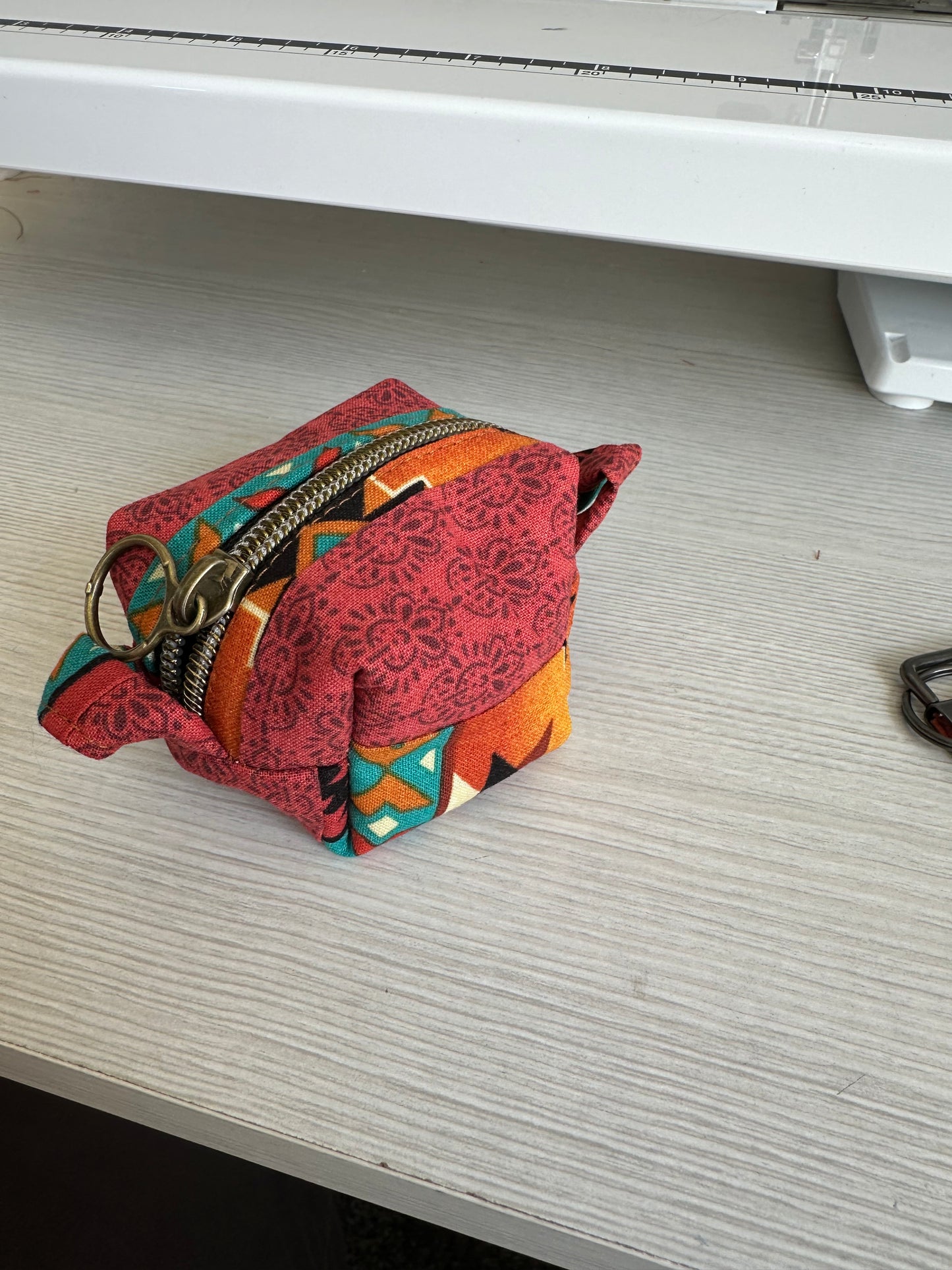 Imperfect Little Cube and wristlet