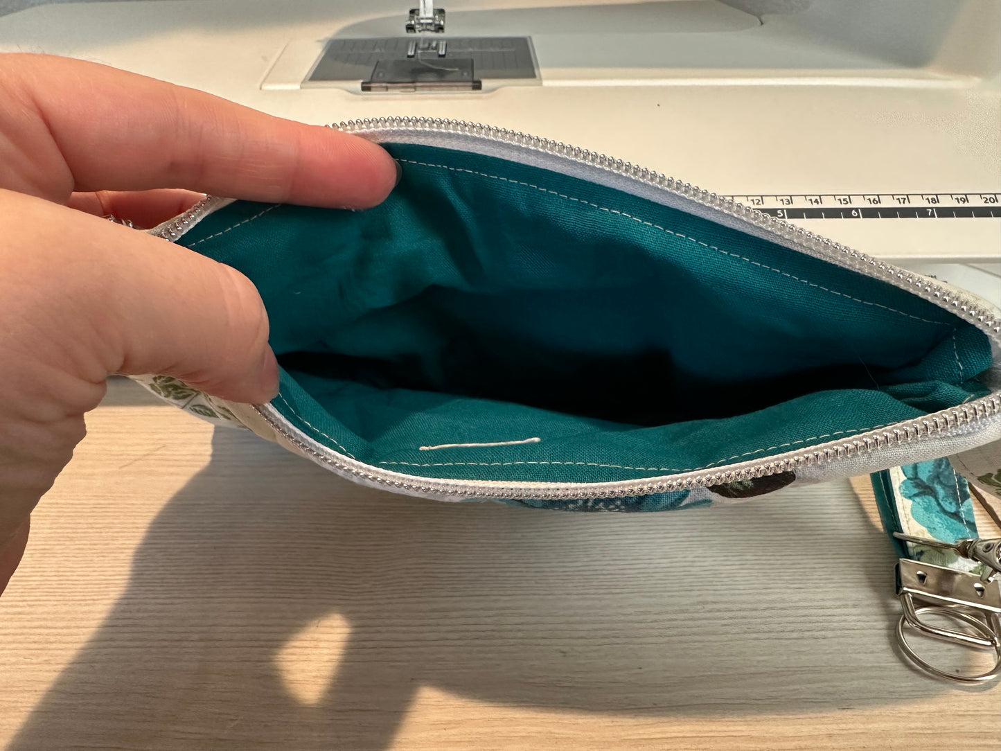 Phone wallet with wristlet