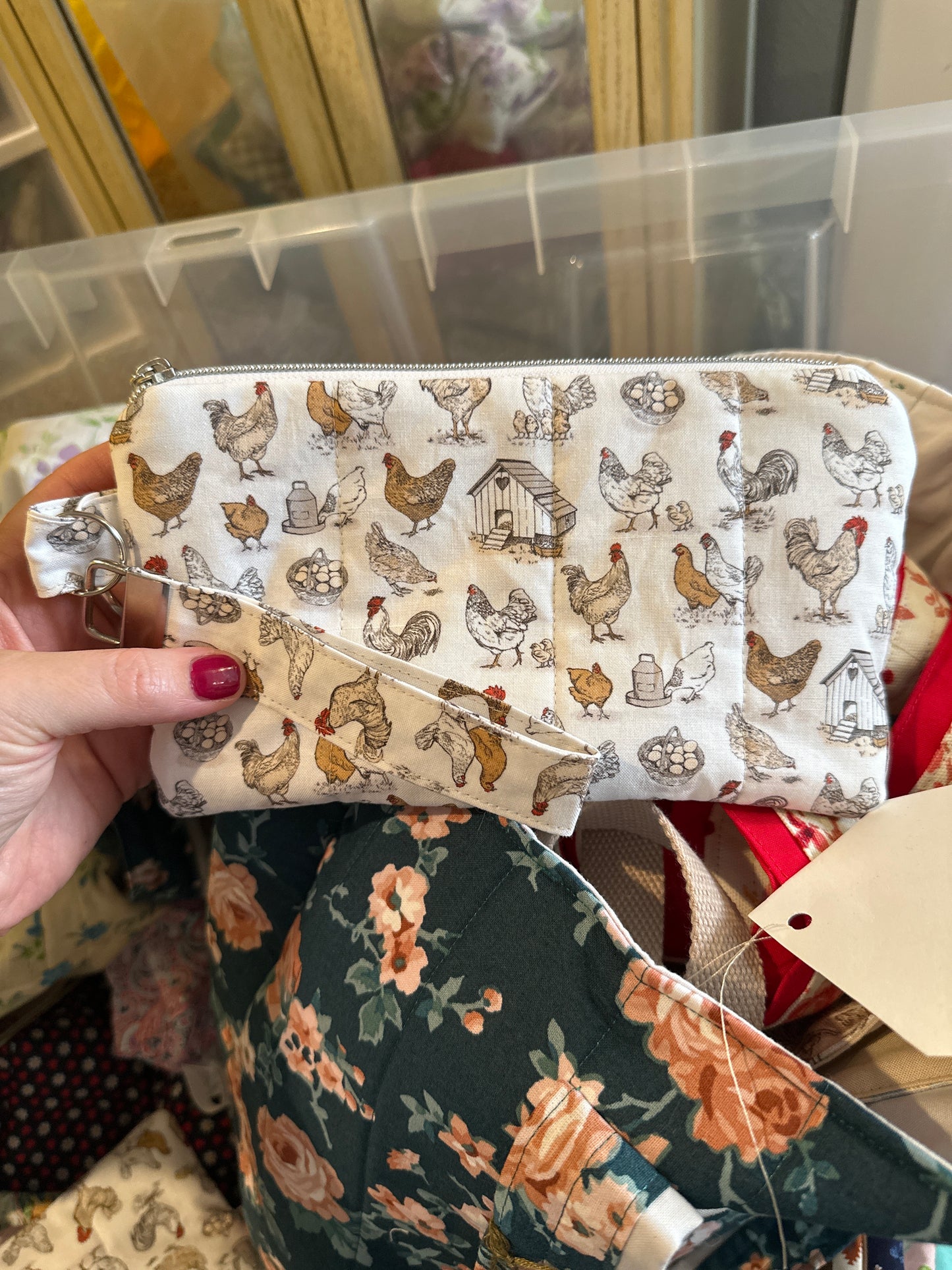 Phone wallet with wristlet ￼