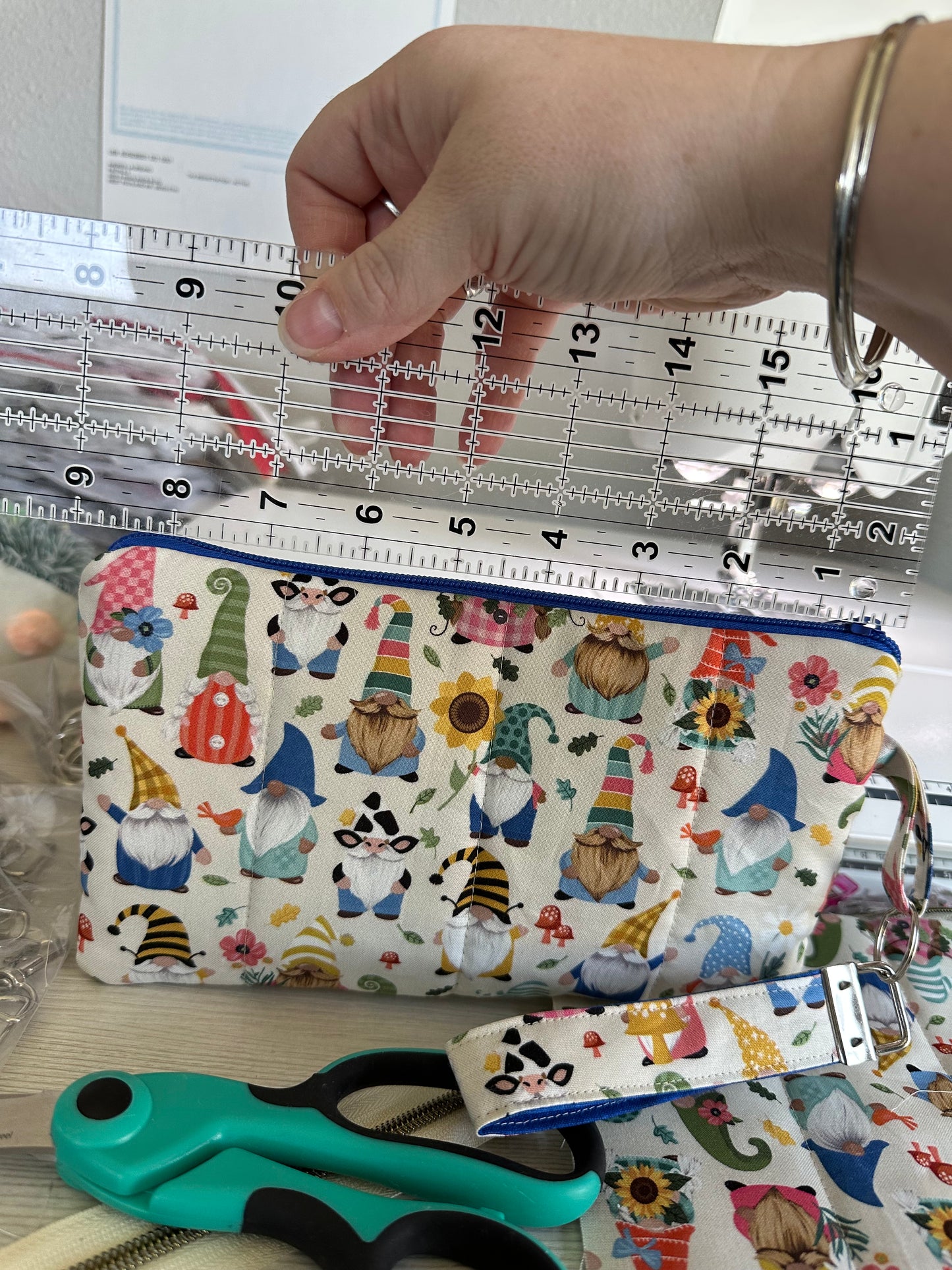 Phone Wallet with matching Wristlet