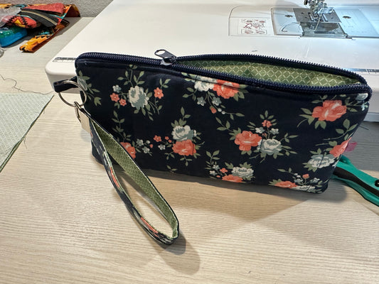 Imperfect Pouch with matching wristlet