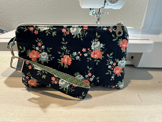 Pouch with matching wristlet