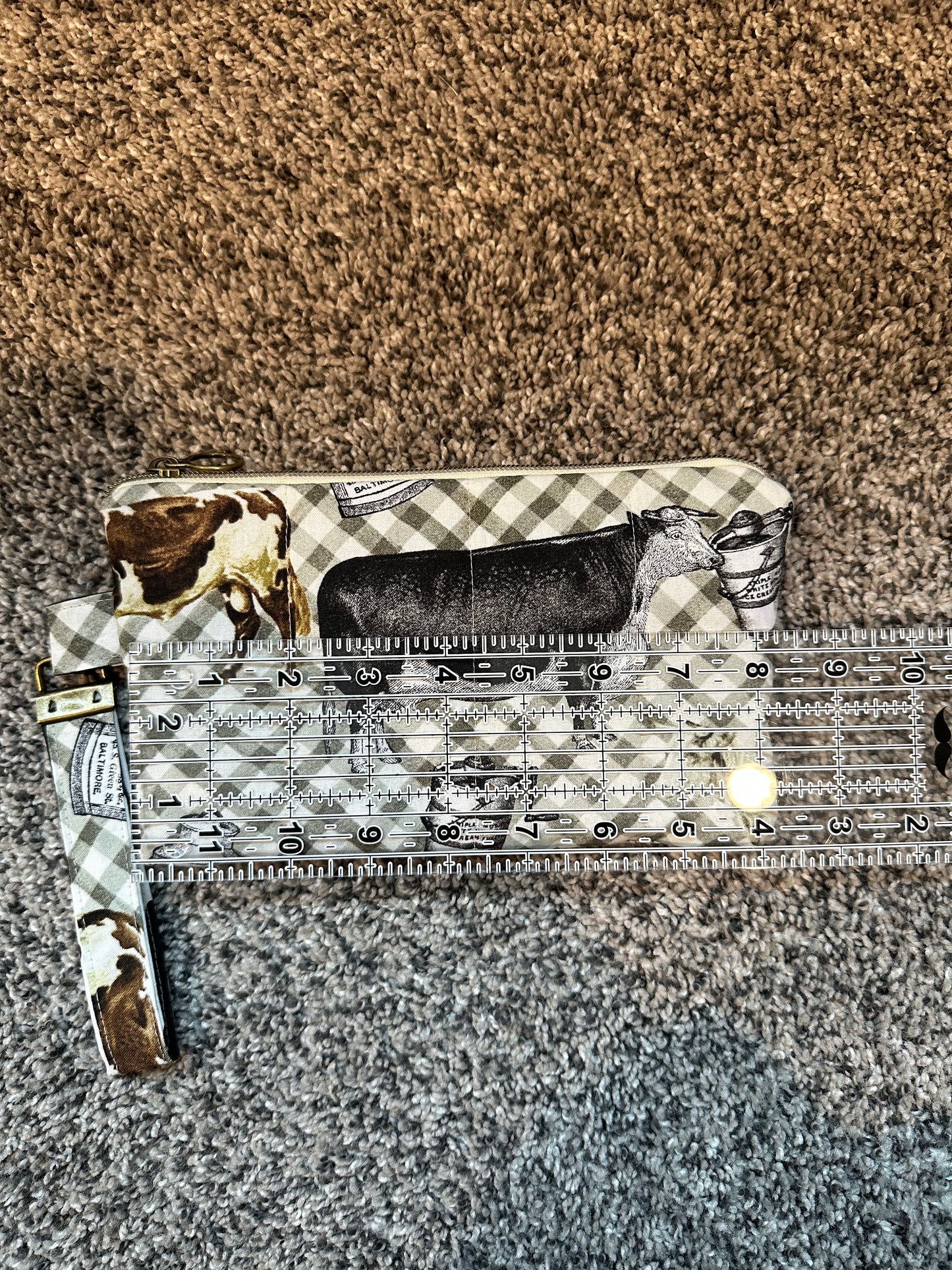 Phone wallet with wristlet