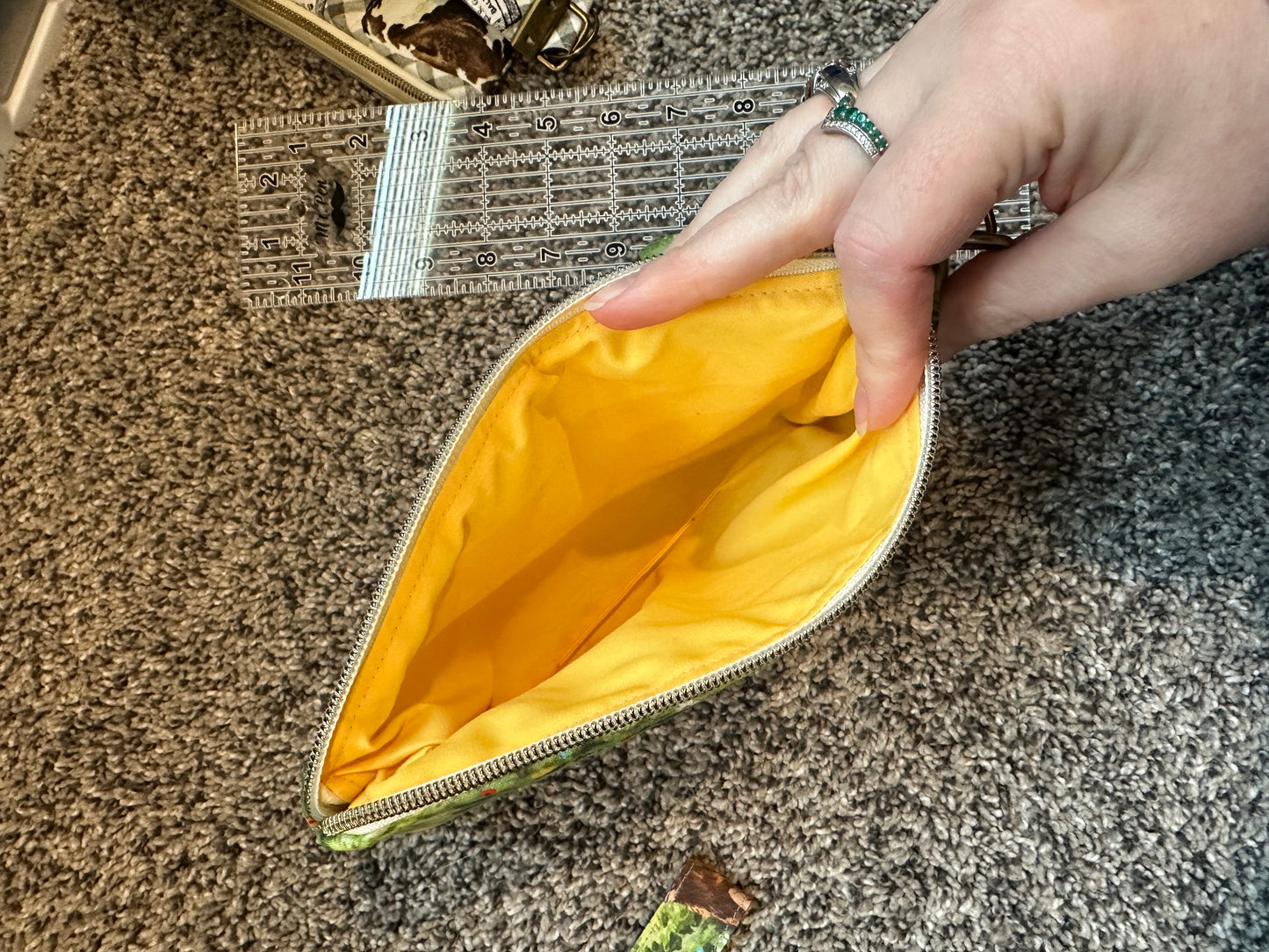 Phone wallet with wristlet