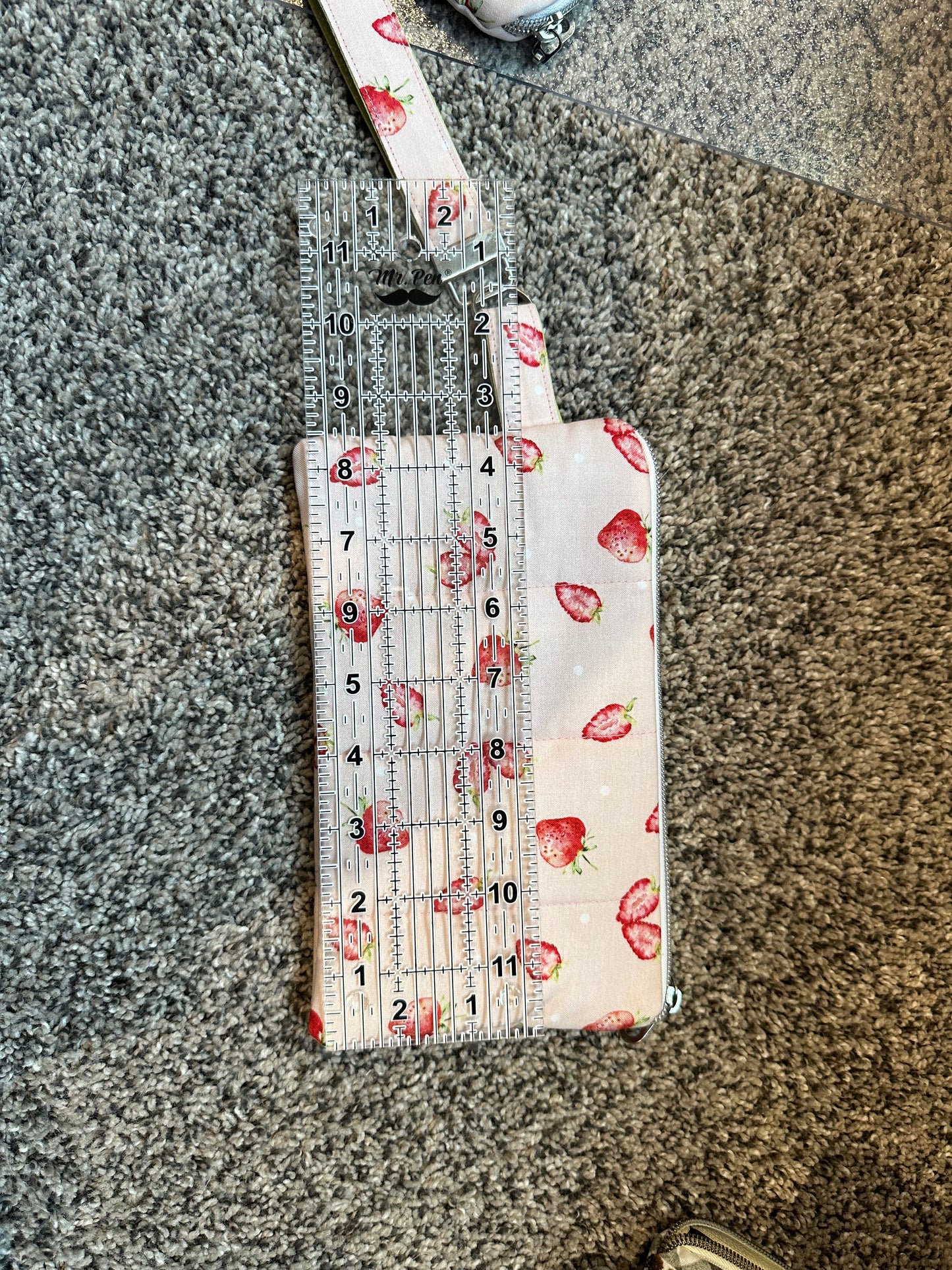 Phone wallet with wristlet