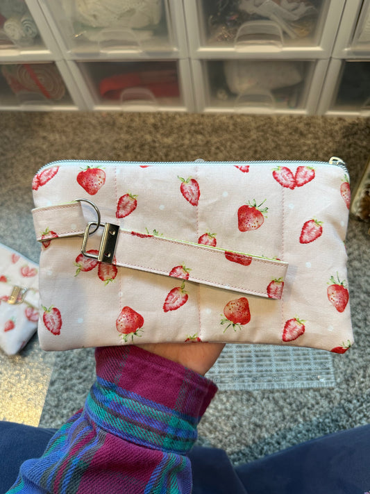 Phone wallet with wristlet